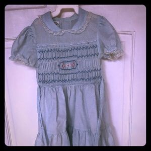 Vintage Polly Flinders girl’s dress, 6X
